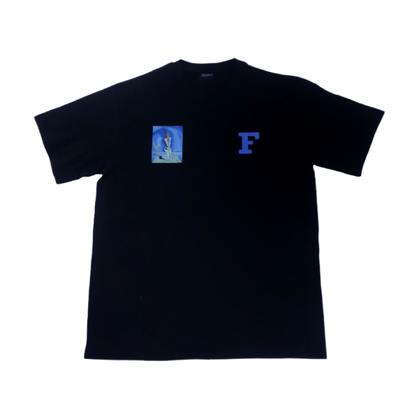 FRQNCY F Logo Surrealism T-shirt