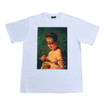 FRQNCY Lady Painting White T-Shirt